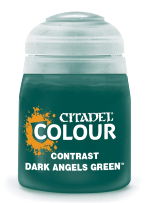 Citadel Contrast Paint (Dark Angels Green) -kontrasztos szín - zöld