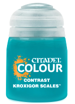 Citadel Contrast Paint (Kroxigor Scales) - kontrasztos szín - zöld