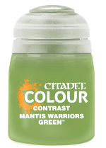 Citadel Contrast Paint (Mantis Warriors Green) - kontrasztos szín - zöld