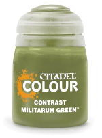 Citadel Contrast Paint (Militarum Green) - kontrasztos szín - zöld