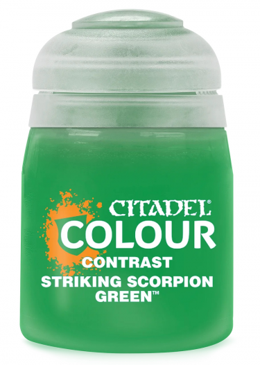 Citadel Contrast Paint (Striking Scorpion Green) - kontrasztos szín - zöld