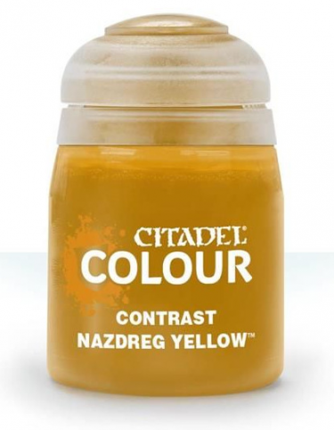 Citadel Contrast Paint (Nazdreg Yellow) -kontrasztos szín - sárga