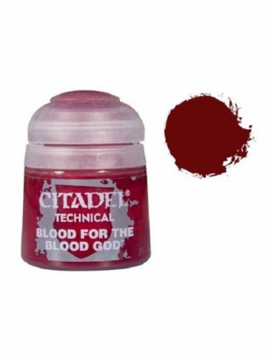 Citadel Technical Paint (Blood for the Blood God) -textúra színe - vér