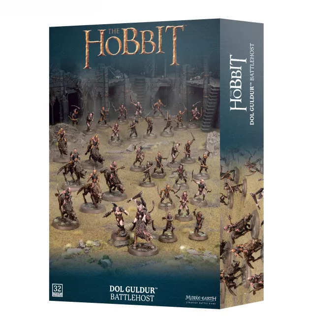 Társasjáték The Hobbit - Middle-Earth Strategy Battle Game - Dol Guldur Battlehost (32 figura) - Lord of the Rings