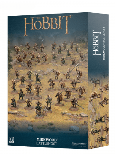Társasjáték The Hobbit - Middle-Earth Strategy Battle Game - Mirkwood Battlehost (42 figura)