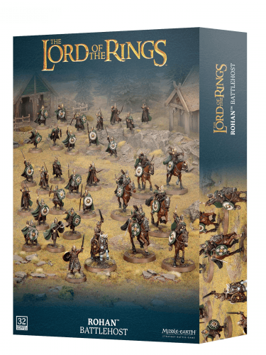 Társasjáték The Hobbit - Middle-Earth Strategy Battle Game - Rohan Battlehost (32 figura)