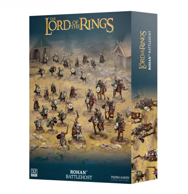 Társasjáték The Hobbit - Middle-Earth Strategy Battle Game - Rohan Battlehost (32 figura) - Lord of the Rings