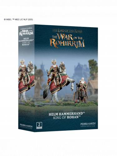 Társasjáték The Lord of the Rings - Middle-Earth Strategy Battle Game: The War of the Rohirrim - King of Rohan (2 figura)