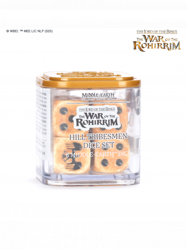 Kockák The Lord of the Rings - Middle-Earth Strategy Battle Game - Hill Tribesmen Dice Set