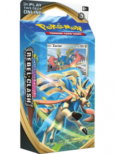 Pokémon TCG gyűjtögetős kártyajáték: Sword and Shield Rebel Clash - Zacian (Induló szet)