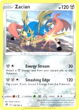 Pokémon TCG gyűjtögetős kártyajáték: Sword and Shield Rebel Clash - Zacian (Induló szet)