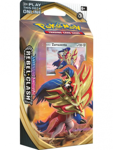 Pokémon TCG gyűjtögetős kártyajáték: Sword and Shield Rebel Clash - Zamazenta (induló szet)