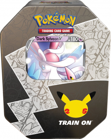 Kártyajáték Pokémon TCG: Celebrations - Dark Sylveon V Tin