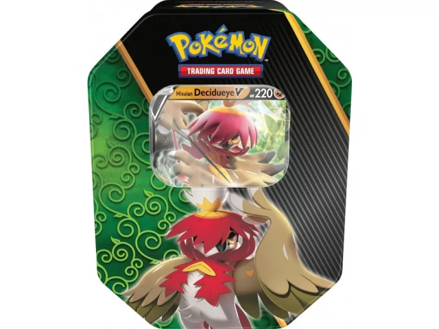 Kártyajáték Pokémon TCG - Divergent Powers Tin Decidueye V