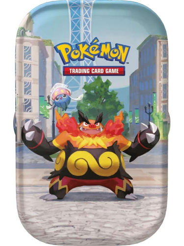 Kártyajáték Pokémon TCG - Emboar Lumiose City Mini Tin