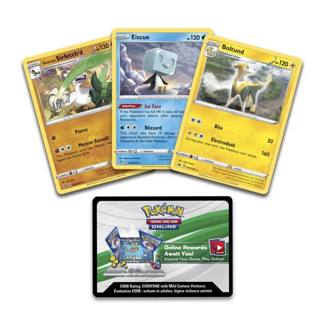 Kártyajáték Pokémon TCG - Knock Out Collection (Boltund, Eiscue, Galarian Sirfetch'd)