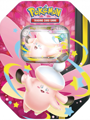 Kártyajáték Pokémon TCG - Mega Clefable ex Tin