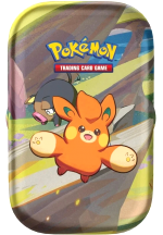Kártyajáték Pokémon TCG - Paldea Pals Mini Tin: Pawmi & Lechonk