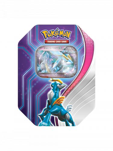 Kártyajáték Pokémon TCG: Paradox Destinies Tin - Iron Crown ex