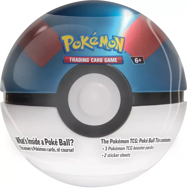 Karetní hra Pokémon TCG - Poké Ball Tin: Great Ball (Q3 2023)