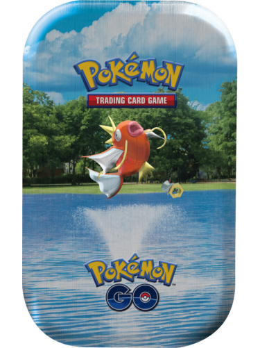 Kártyajáték Pokémon TCG: Pokémon GO - Mini Tin Magikarp (poškozený obal)