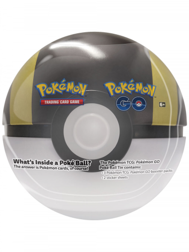 Kártyajáték Pokémon TCG: Pokémon GO - Ultra Ball Tin (poškozený obal)