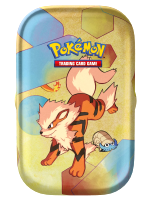 Kártyajáték Pokémon TCG: Scarlet & Violet 151 - Mini Tin: Arcanine & Omanite