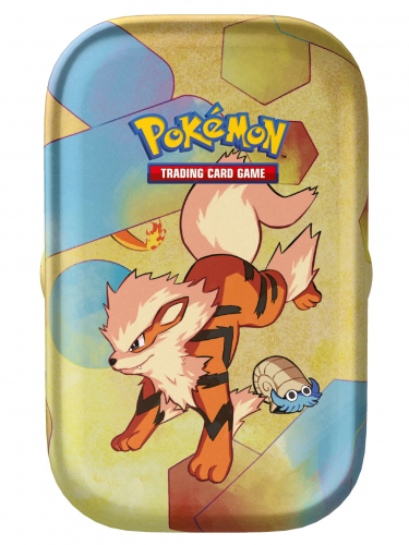 Kártyajáték Pokémon TCG: Scarlet & Violet 151 - Mini Tin: Arcanine & Omanite