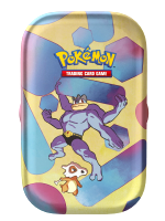 Kártyajáték Pokémon TCG: Scarlet & Violet 151 - Mini Tin: Machamp & Cubone