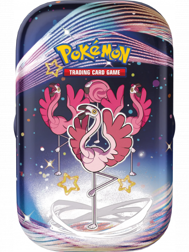 Kártyajáték Pokémon TCG: Scarlet & Violet Paldean Fates - Mini Tin: Flamigo
