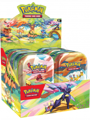 Kártyajáték Pokémon TCG: Scarlet & Violet Vibrant Paldea - Mini Tin Display (10x Mini Tin)