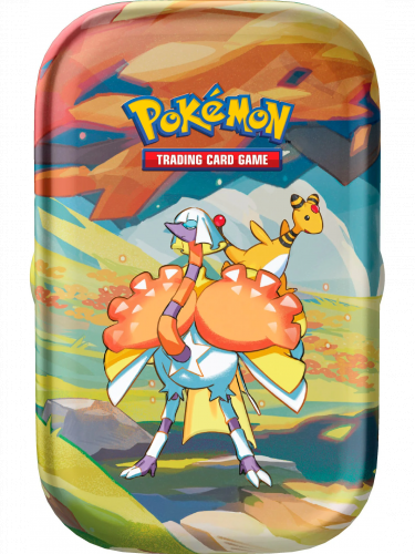 Kártyajáték Pokémon TCG: Scarlet & Violet Vibrant Paldea - Mini Tin: Espathra & Ampharos