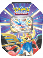 Kártyajáték Pokémon TCG - Slashing Legends Tin Zacian ex