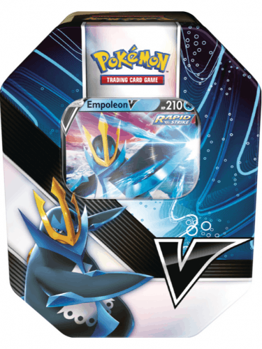 Kártyajáték Pokémon TCG - V Strikers Tin - Empoleon V