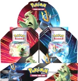 Kártyajáték Pokémon TCG - V Strikers Tin - Tyranitar V - TCG gyűjthető kártyajáték