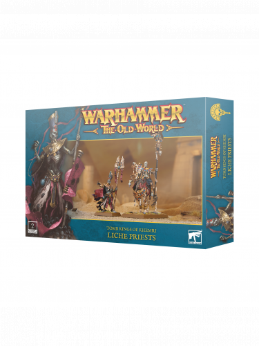 Warhammer The Old World - Tomb Kings of Khemri - Liche Priests (2 figura)