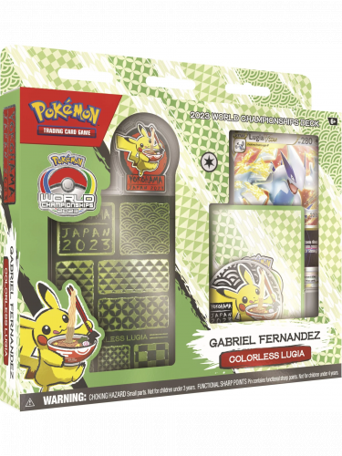 Kártyajáték Pokémon TCG - Colorless Lugia VSTAR World Championships Deck 2023 (Gabriel Fernandez)