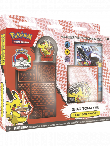 Kártyajáték Pokémon TCG - Lost Box Kyogre World Championships Deck 2023 (Shao Tong Yen)