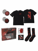 Marvel – Daredevil ajándékcsomag (póló, kitűzők, felvarrók, zoknik) (XL-es méret)