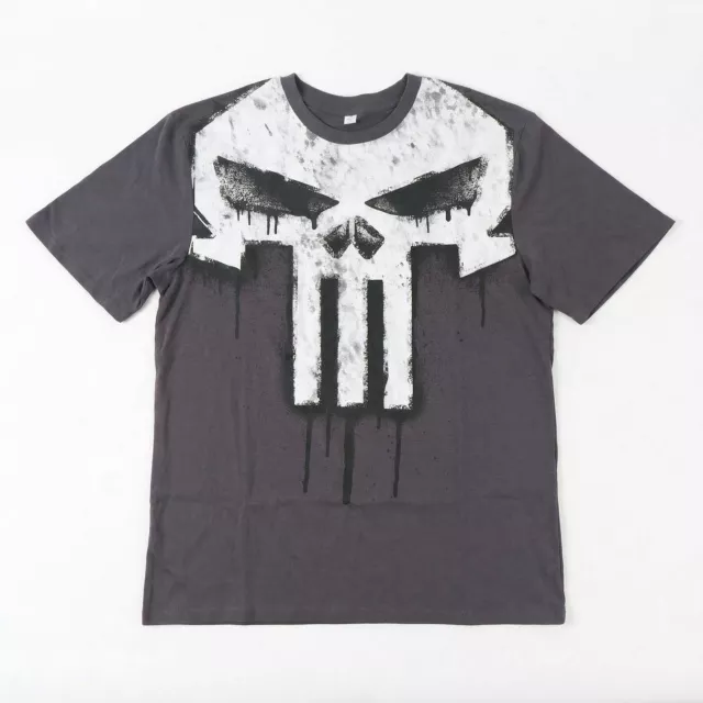 Marvel – Punisher ajándékcsomag (póló, kitűzők, felvarrók, zoknik) (XL-es méret) - Tapasz