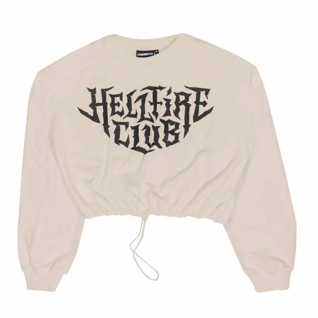 Mikina dámská Stranger Things - Hellfire Club Crop Top