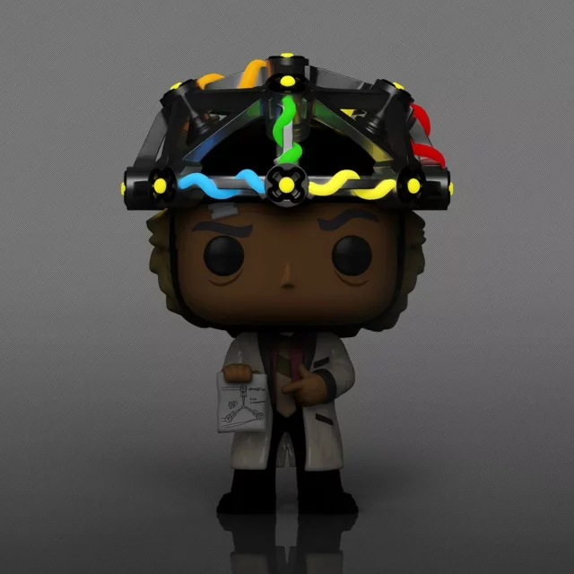 Tričko Back to the Future - Doc with Helmet+ figurka Funko