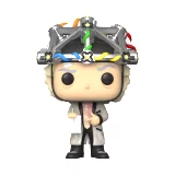 Tričko Back to the Future - Doc with Helmet + figurka Funko