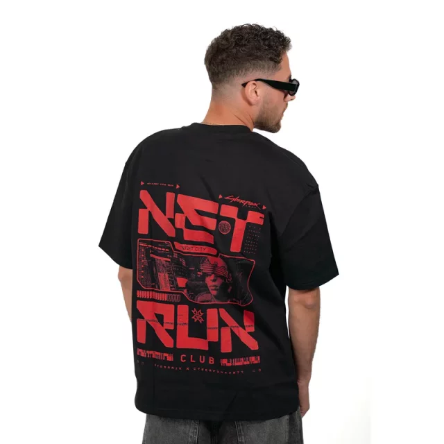 Tričko Cyberpunk 2077 - Net Run Club