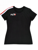 Női póló Mass Effect - N7 Stripe Logo