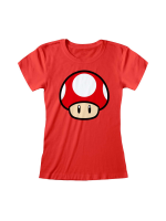 Női póló Super Mario - Mushroom