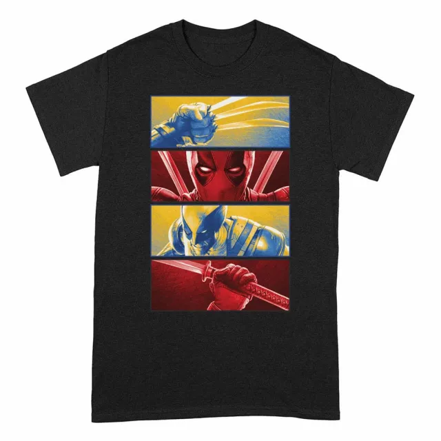 Póló Deadpool - Deadpool And Wolverine Boxes - Marvel
