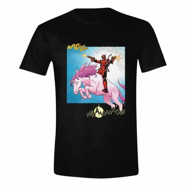 Póló Deadpool - Unicorn Battle - Marvel