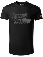 Póló Farming Simulator - Logo Tracks