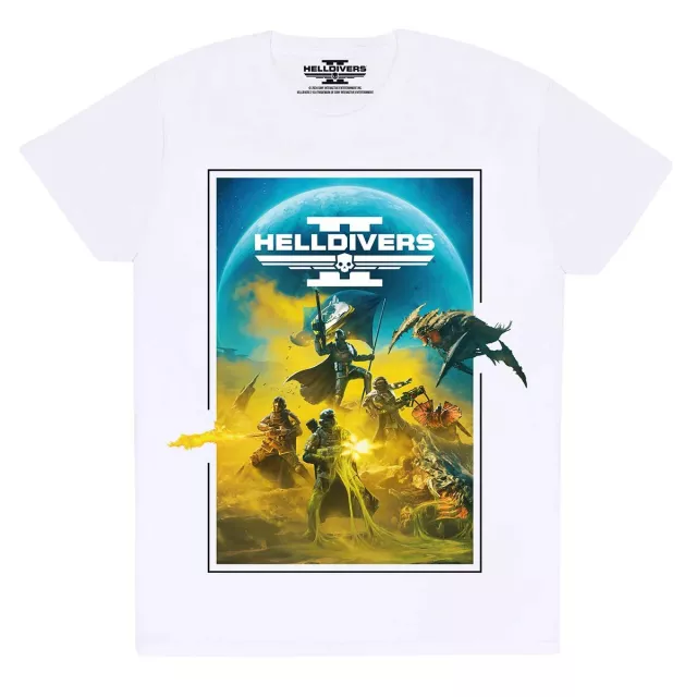 Póló Helldivers 2 - Key Art